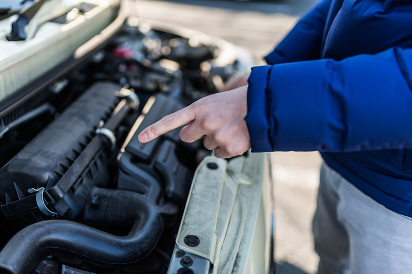 入庫車の徹底チェック